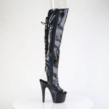Load image into Gallery viewer, Tacones Pleaser ADORE-3019HWR Negro Str. Holo
