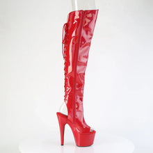 Load image into Gallery viewer, Tacones Pleaser ADORE-3019HWR Rojo Str. Holo

