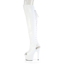Carregar imagem no visualizador da galeria, Tacones Pleaser ADORE-3019HWR Blanco Str. Holo
