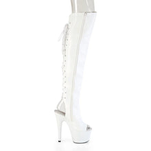 Carregar imagem no visualizador da galeria, Tacones Pleaser ADORE-3019HWR Blanco Str. Holo
