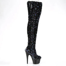 Load image into Gallery viewer, Tacones Pleaser ADORE-3020 Negro Seuqins
