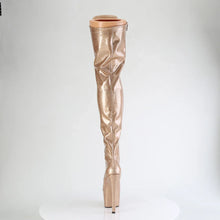 Load image into Gallery viewer, Tacones Pleaser ADORE-3020GP Dorado Purpurina Charol
