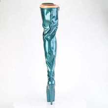 Load image into Gallery viewer, Tacones Pleaser ADORE-3020GP Teal Purpurina Charol
