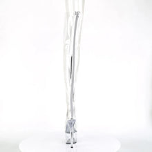 Load image into Gallery viewer, Tacones Pleaser ADORE-3021 Transparente Plata

