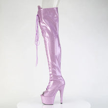 Load image into Gallery viewer, Tacones Pleaser ADORE-3021GP Lilac Purpurina Charol
