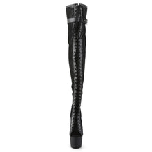 Cargar imagen en el visor de la galería, Tacones Pleaser ADORE-3025ML Negro Piel Sintética
