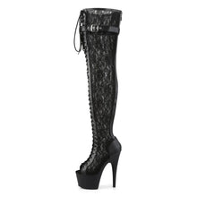 Cargar imagen en el visor de la galería, Tacones Pleaser ADORE-3025ML Negro Piel Sintética
