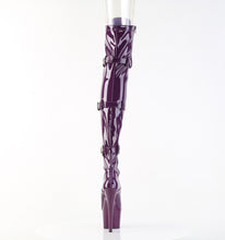 Carregar imagem no visualizador da galeria, Botas Pleaser ADORE-3028 - Verniz roxo elástico / Roxo
