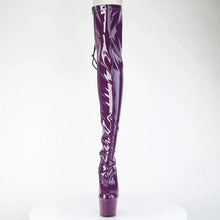 Load image into Gallery viewer, Tacones Pleaser ADORE-3063 Morado Str. Charol
