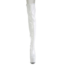 Load image into Gallery viewer, Tacones Pleaser ADORE-3063 Blanco Str Charol
