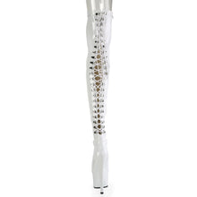Load image into Gallery viewer, Tacones Pleaser ADORE-3063 Blanco Str Charol
