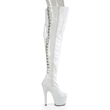 Load image into Gallery viewer, Tacones Pleaser ADORE-3063 Blanco Str Charol
