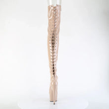 Load image into Gallery viewer, Tacones Pleaser ADORE-3850 Nude Str. Charol
