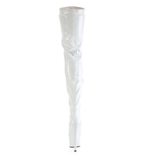 Carregar imagem no visualizador da galeria, Tacones Pleaser ADORE-4000 Blanco Str Charol
