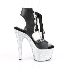 Load image into Gallery viewer, Tacones Pleaser ADORE-700-14LG Negro Piel Sintética
