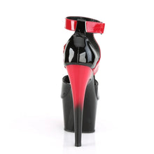 Load image into Gallery viewer, Tacones Pleaser ADORE-700-16 Negro Rojo Charol
