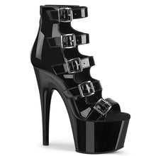 Load image into Gallery viewer, Tacones Pleaser ADORE-700-33 Negro Charol
