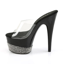 Load image into Gallery viewer, Tacones Pleaser ADORE-701-3 Transparente Negro Pewter
