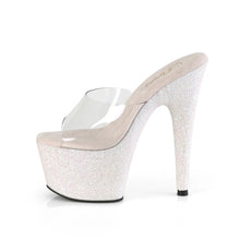 Load image into Gallery viewer, Tacones Pleaser ADORE-701HMG Transparente Opal Mini
