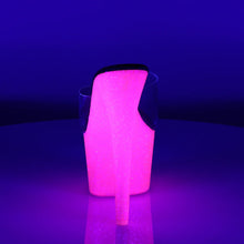 Load image into Gallery viewer, Tacones Pleaser ADORE-701UVG Transparente Neon H.
