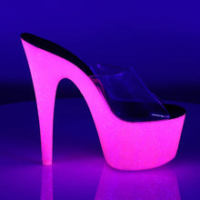 Load image into Gallery viewer, Tacones Pleaser ADORE-701UVG Transparente Neon H.
