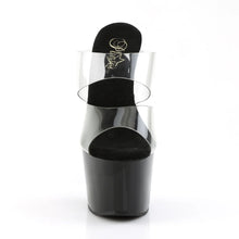 Load image into Gallery viewer, Tacones Pleaser ADORE-702 Transparente Negro
