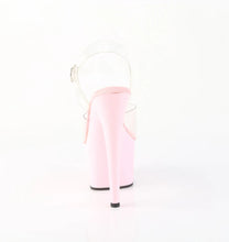 Load image into Gallery viewer, Tacones Pleaser ADORE-708 Transparente B. Rosa
