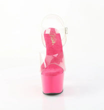 Load image into Gallery viewer, Tacones Pleaser ADORE-708 Transparente H. Rosa
