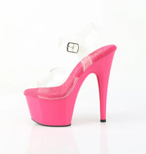 Load image into Gallery viewer, Tacones Pleaser ADORE-708 Transparente H. Rosa
