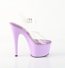 Load image into Gallery viewer, Tacones Pleaser ADORE-708 Transparente Lavanda
