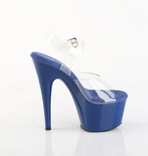 Load image into Gallery viewer, Tacones Pleaser ADORE-708 Transparente Royal Azul
