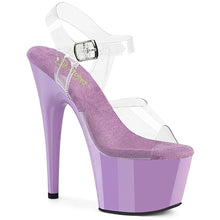 Load image into Gallery viewer, Tacones Pleaser ADORE-708 Transparente Lavanda
