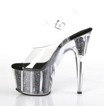 Load image into Gallery viewer, Tacones Pleaser ADORE-708CG Transparente Negro Confetti
