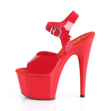 Load image into Gallery viewer, Tacones Pleaser ADORE-708N Rojo (jelly Like)
