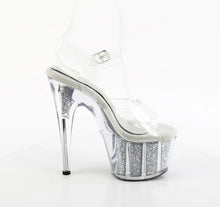 Cargar imagen en el visor de la galería, Tacones Pleaser ADORE-708PREM-RSI Transparente Plata
