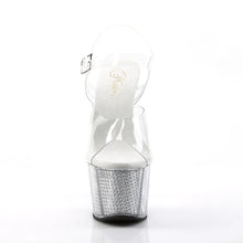 Load image into Gallery viewer, Tacones Pleaser ADORE-708SRS Transparente Plata
