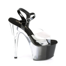 Load image into Gallery viewer, Tacones Pleaser ADORE-708T-1 Ahumado Negro Transparente
