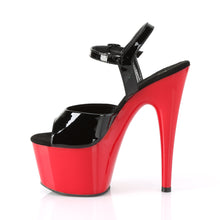 Carregar imagem no visualizador da galeria, Sapatos de salto alto Pleaser ADORE-709 - Verniz preto / Vermelho
