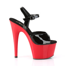 Carregar imagem no visualizador da galeria, Sapatos de salto alto Pleaser ADORE-709 - Verniz preto / Vermelho
