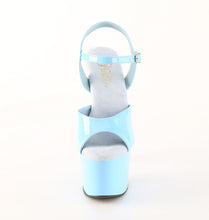Load image into Gallery viewer, Pleaser ADORE-709 Heels - Light Blue Patent / Light Blue
