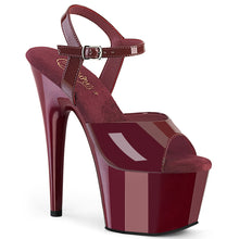 Carregar imagem no visualizador da galeria, Sapatos de salto alto Pleaser ADORE-709 - Verniz bordô / Bordô
