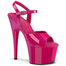 Load image into Gallery viewer, Pleaser ADORE-709 Heels - Hot Pink Patent / Hot Pink

