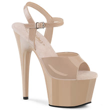 Carregar imagem no visualizador da galeria, Sapatos de salto alto Pleaser ADORE-709 - Verniz nude / Nude
