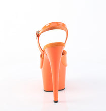 Carregar imagem no visualizador da galeria, Sapatos de salto alto Pleaser ADORE-709 - Verniz laranja / Laranja
