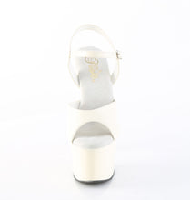 Carregar imagem no visualizador da galeria, Sapatos de salto alto Pleaser ADORE-709 - Pele sintética off-white / Off-white mate
