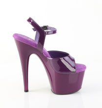 Carregar imagem no visualizador da galeria, Sapatos de salto alto Pleaser ADORE-709 - Verniz roxo / Roxo
