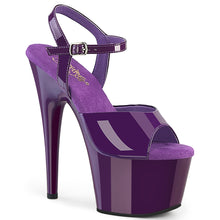 Carregar imagem no visualizador da galeria, Sapatos de salto alto Pleaser ADORE-709 - Verniz roxo / Roxo
