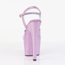 Load image into Gallery viewer, Tacones Pleaser ADORE-709GP Lilac Purpurina Charol
