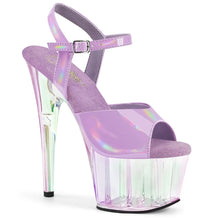 Load image into Gallery viewer, Tacones Pleaser ADORE-709HT Lavanda Holo Tinted
