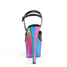 Cargar imagen en el visor de la galería, Tacones Pleaser ADORE-709RC Negro Charol Rainbow
